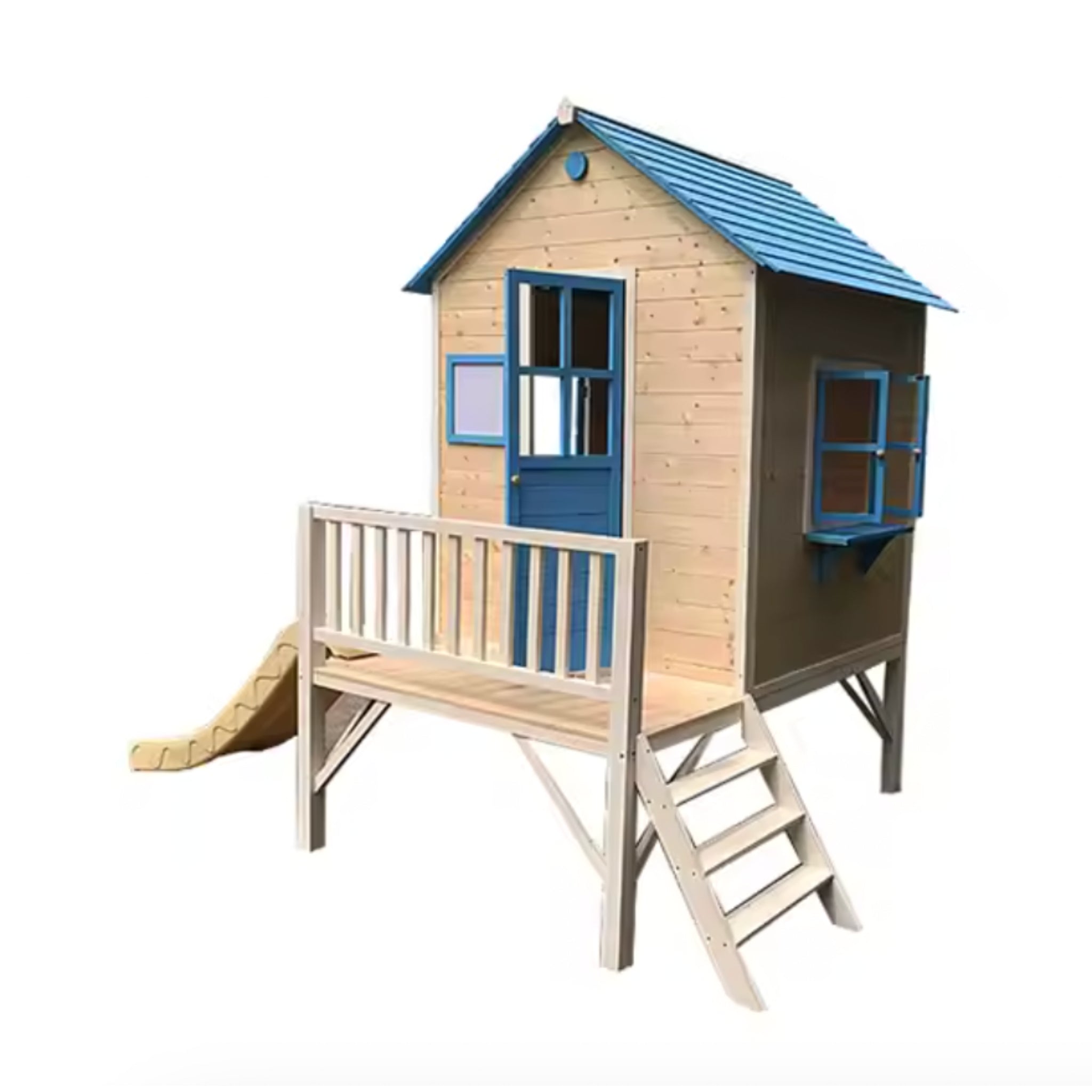 SkyCastle Premium Wooden Playhouse