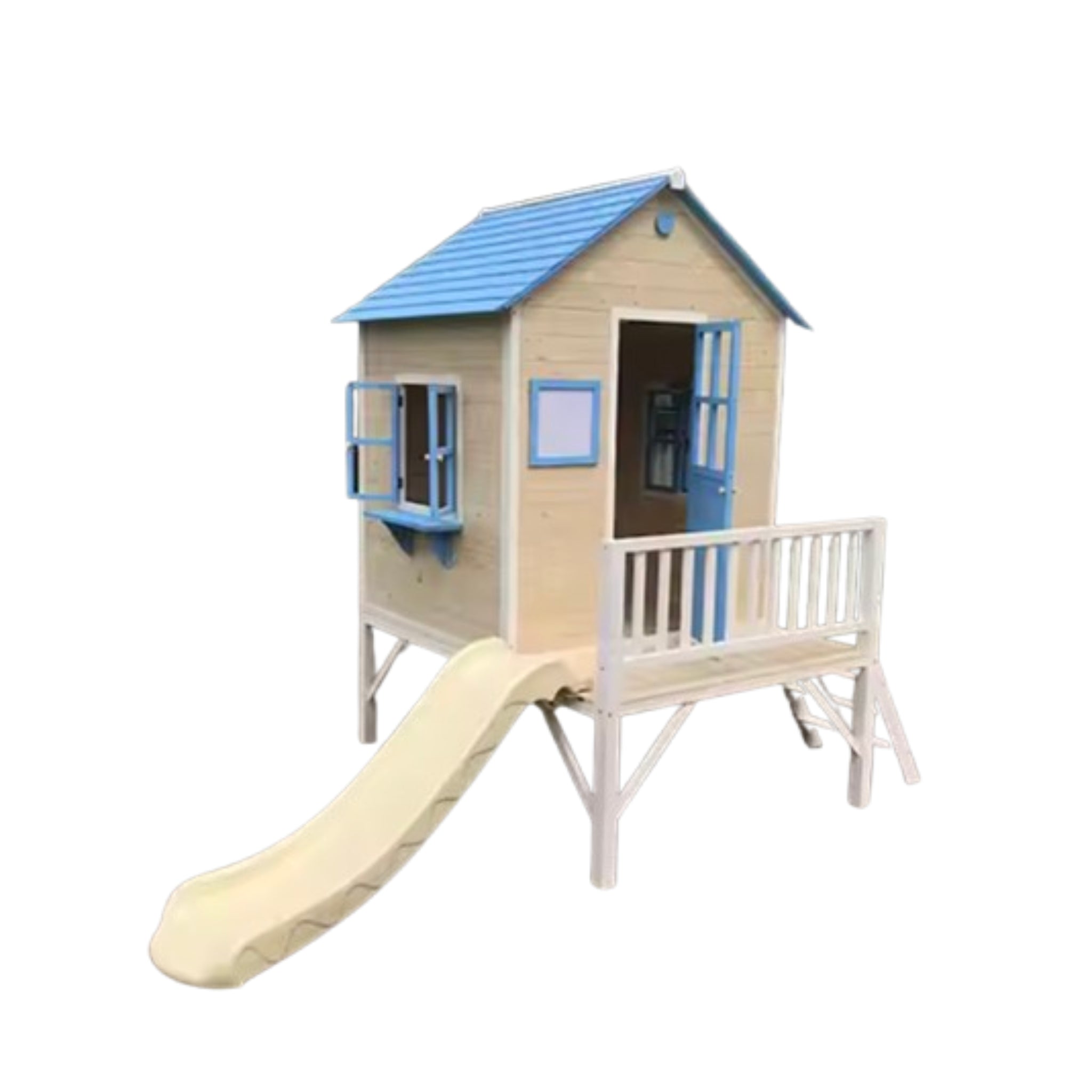 SkyCastle Premium Wooden Playhouse